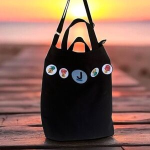 Baggu Duck Canvas Bag Tote Shopping Laptop Washable